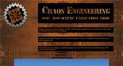 Desktop Screenshot of chaosengineering.org