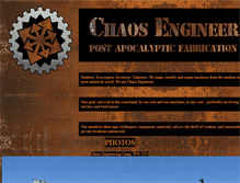 Tablet Screenshot of chaosengineering.org